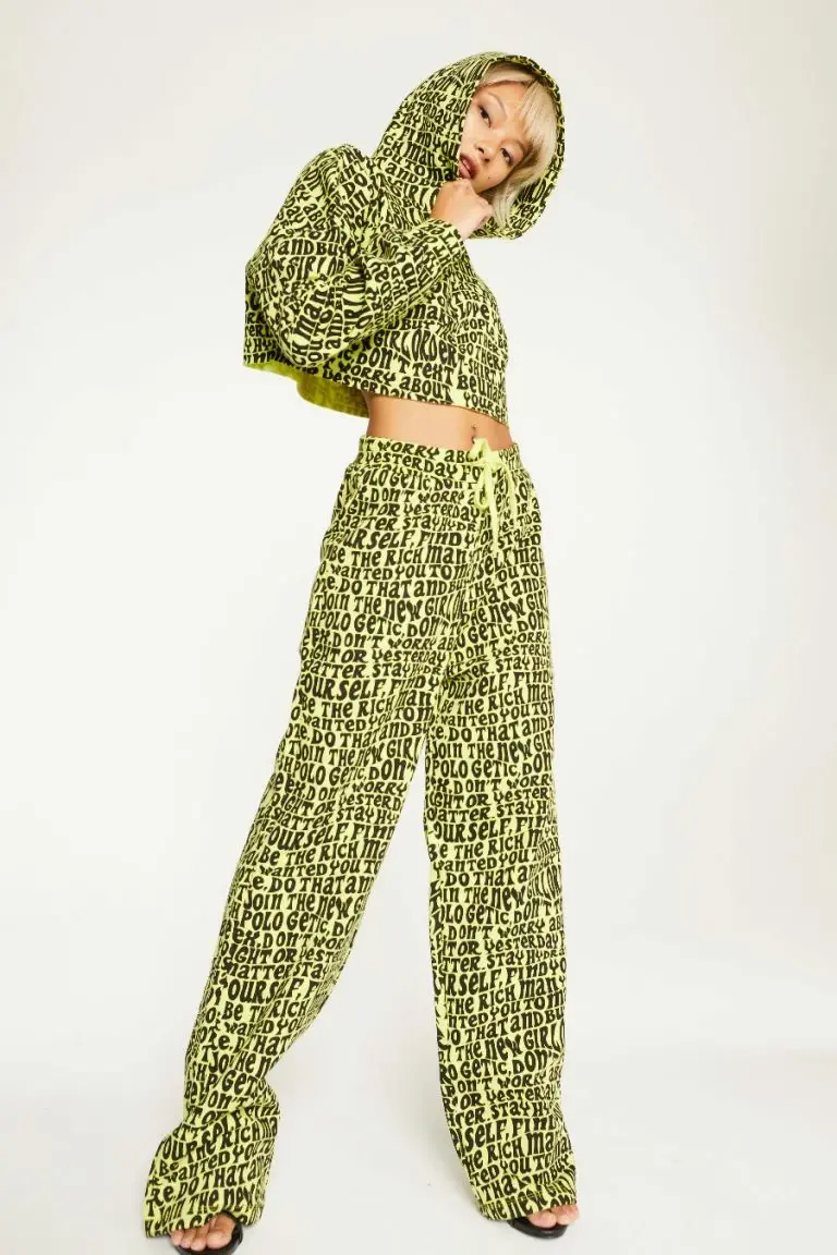 New Girl Order New Girl Order LIME NGO JOGGER Tops