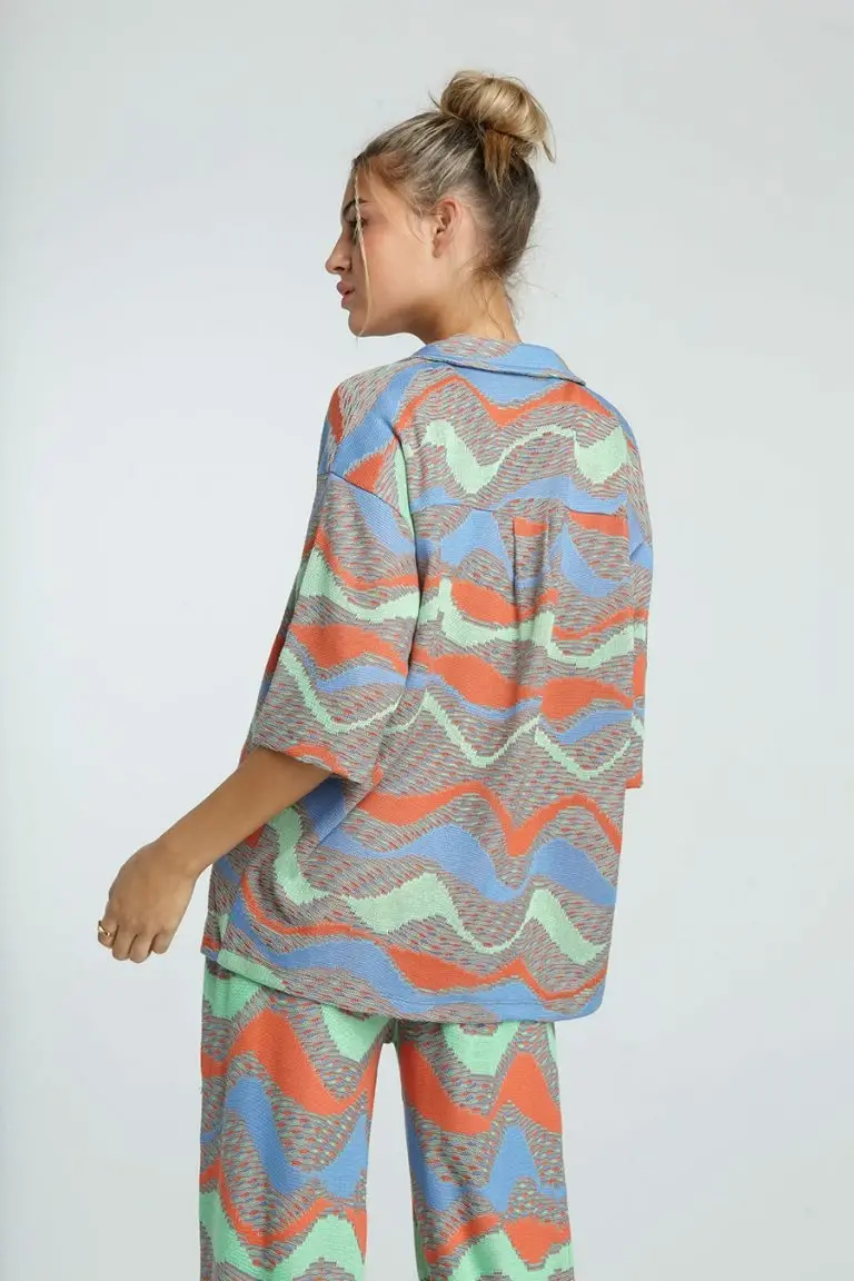 New Girl Order New Girl Order MULTI WAVE SHIRT