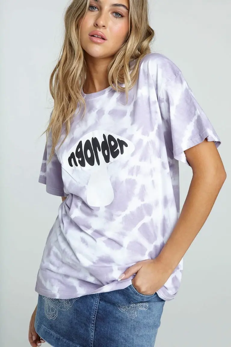 New Girl Order New Girl Order MUSHROOM TIE DYE TEE