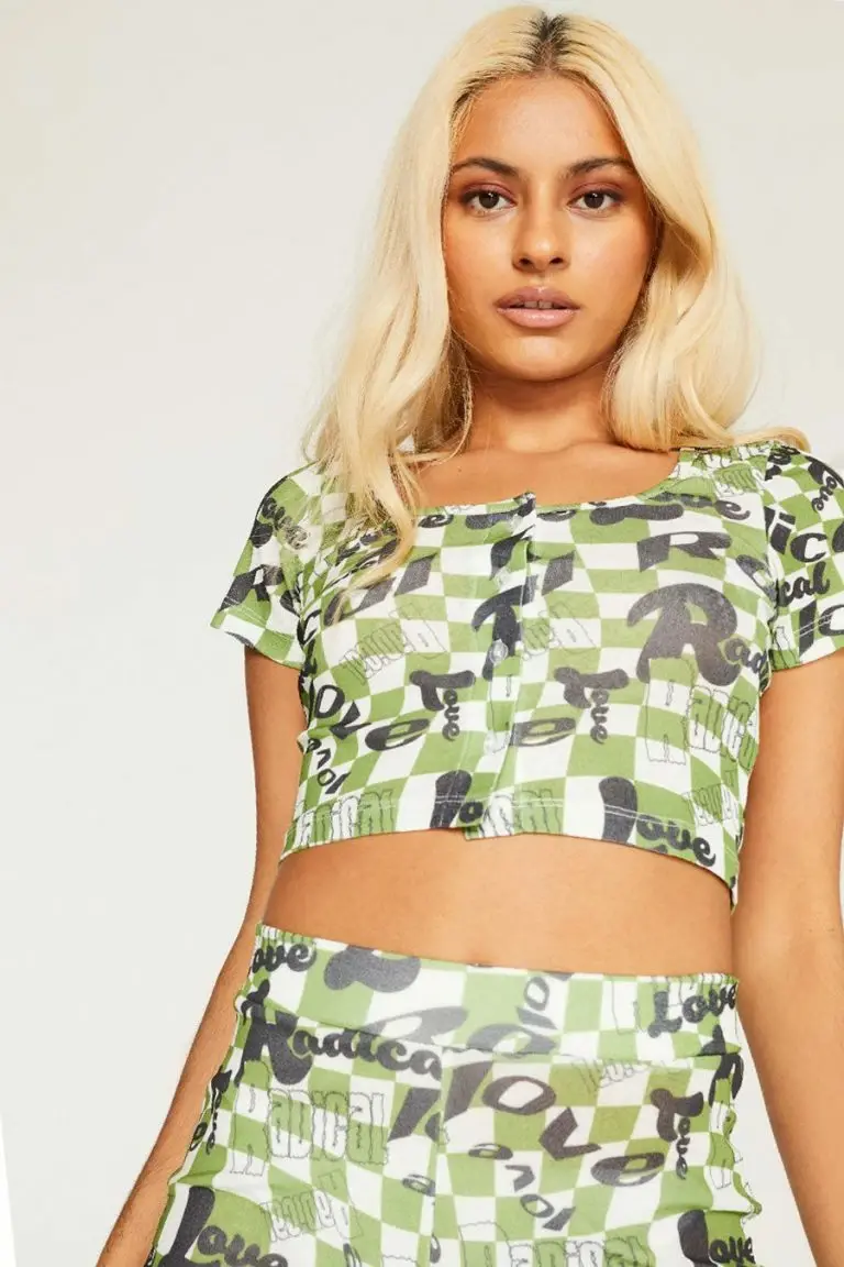 new girl order New Girl Order RADICAL LOVE TOP