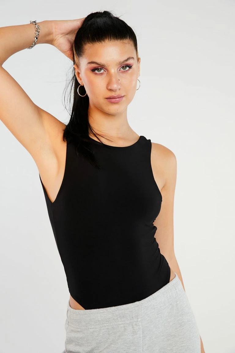 New Girl Order New Girl Order Scoop Back Bodysuit