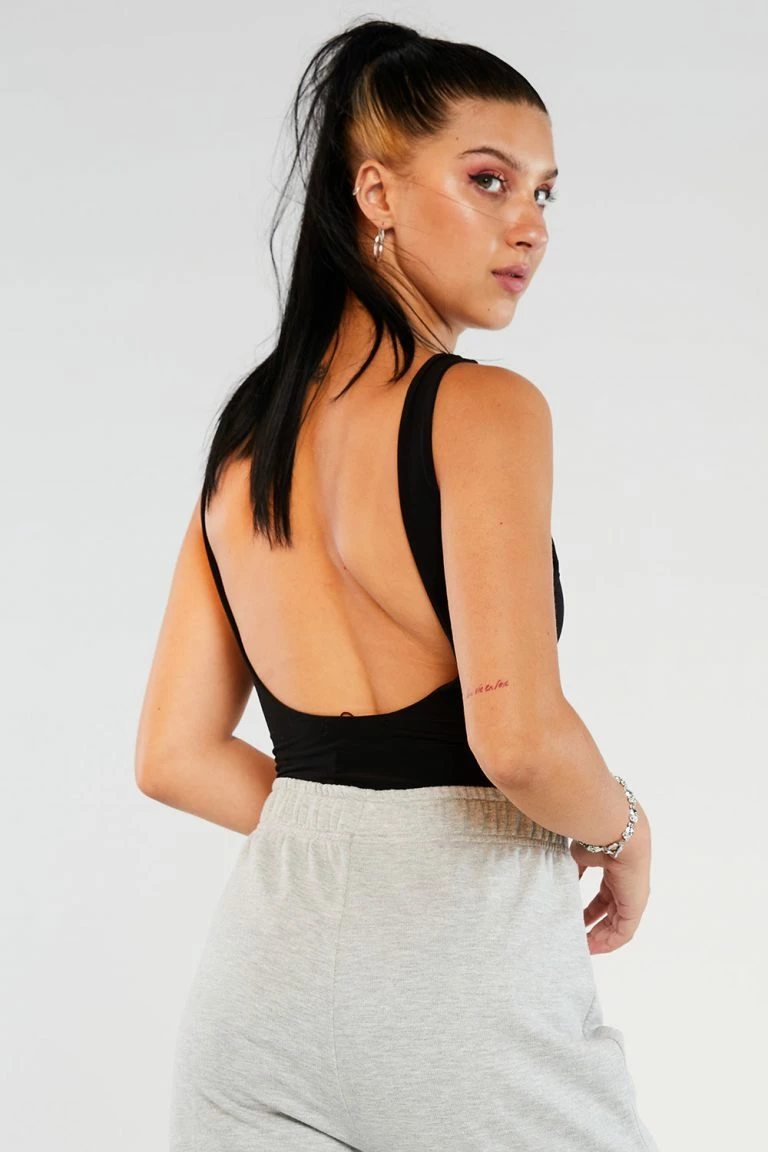 New Girl Order New Girl Order Scoop Back Bodysuit