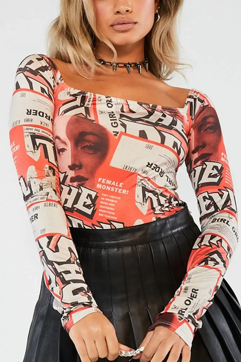 New Girl Order New Girl Order She Devil Bodysuit