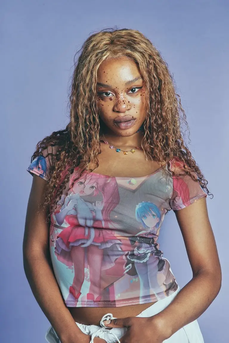 new girl order New Girl Order NEW IN ANIME GIRLS MESH CAP SLEEVE TOP