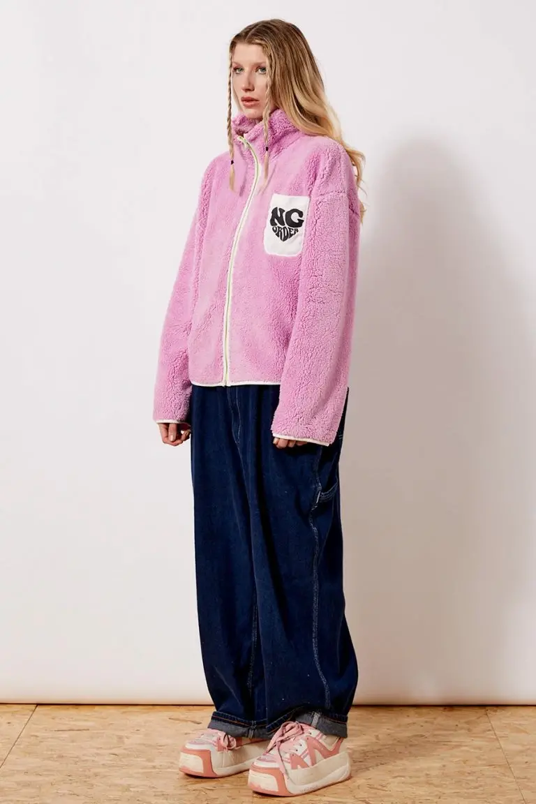 New Girl Order New Girl Order NGO POCKET BORG JACKET Tops