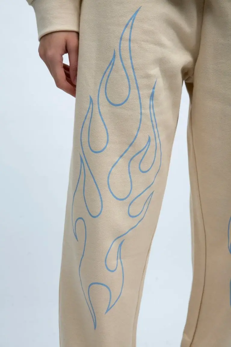 New Girl Order New Girl Order Outline Flame Joggers