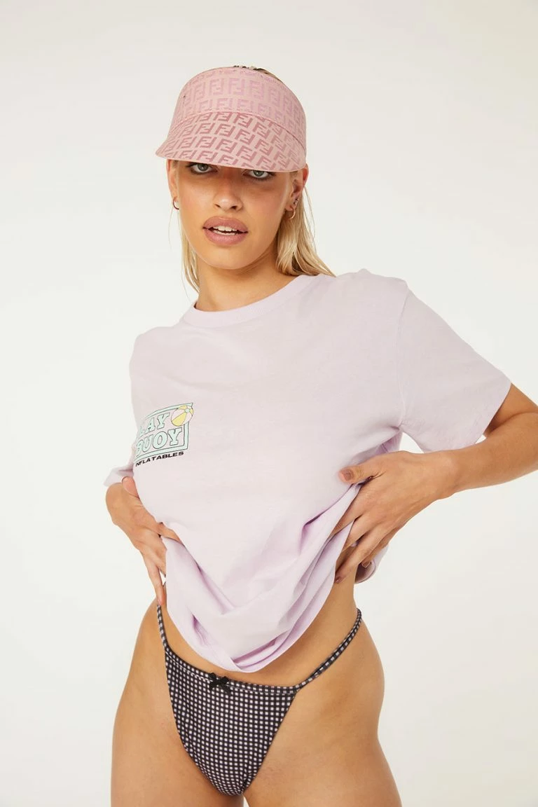 New Girl Order New Girl Order PLAY BUOY BACK PRINT TEE Tops