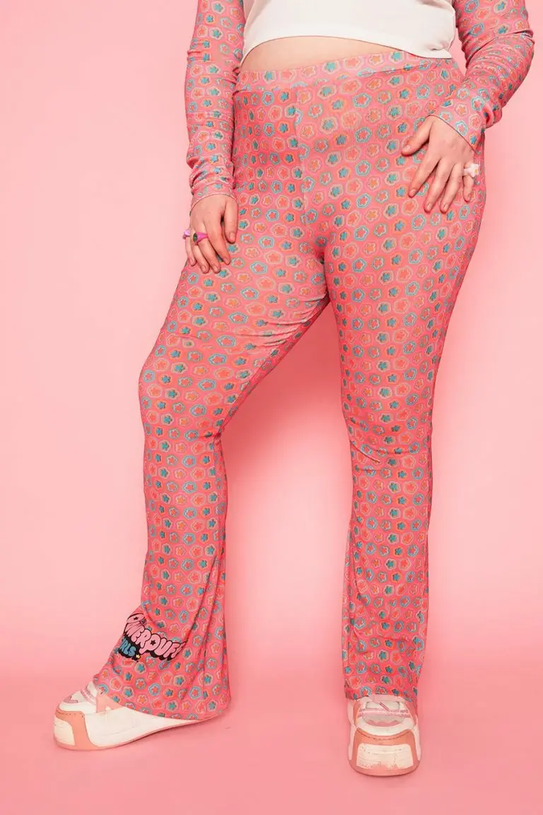 New Girl Order New Girl Order POWERPUFF GIRLS AOP FLARES CURVE – RED