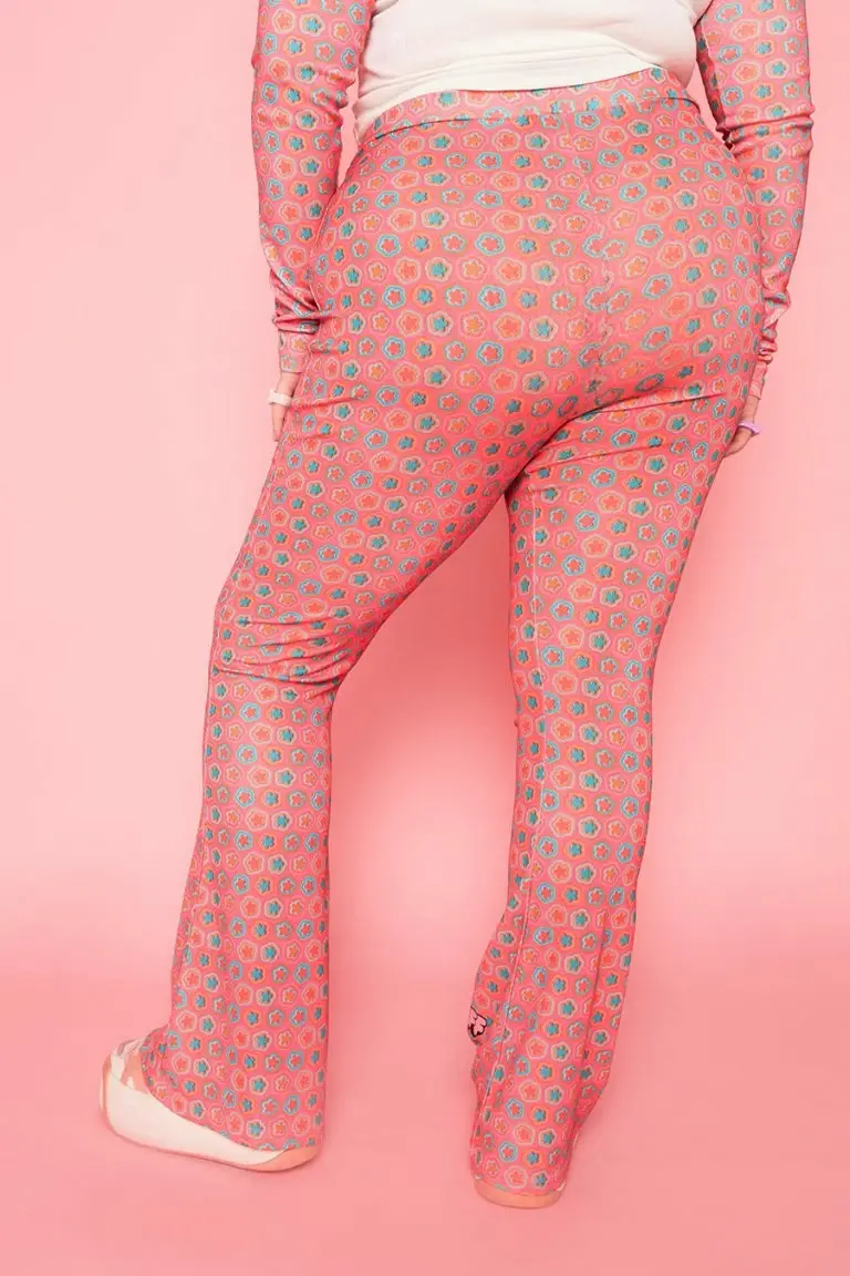 New Girl Order New Girl Order POWERPUFF GIRLS AOP FLARES CURVE – RED