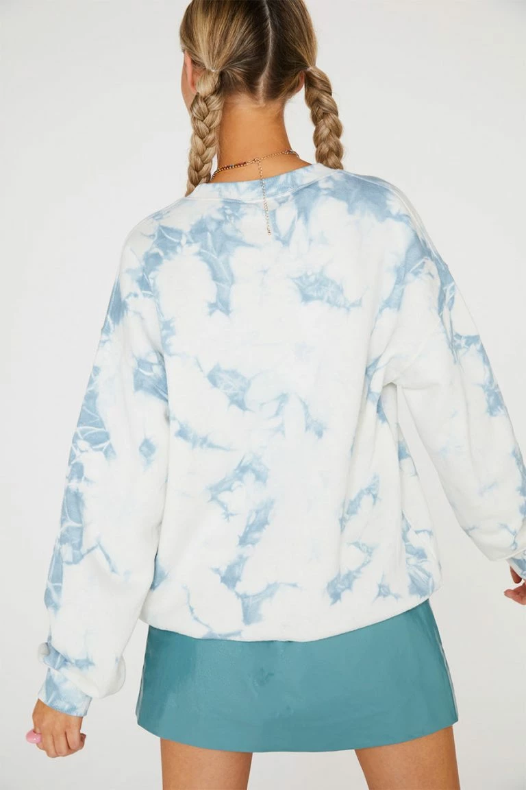 New Girl Order New Girl Order RIDE OR DIE TIE DYE SWEAT