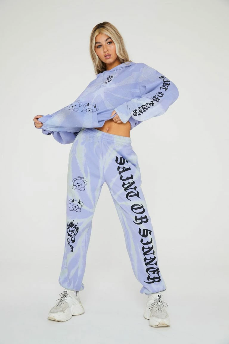 new girl order New Girl Order SAINT OR SINNER TIE DYE JOGGER