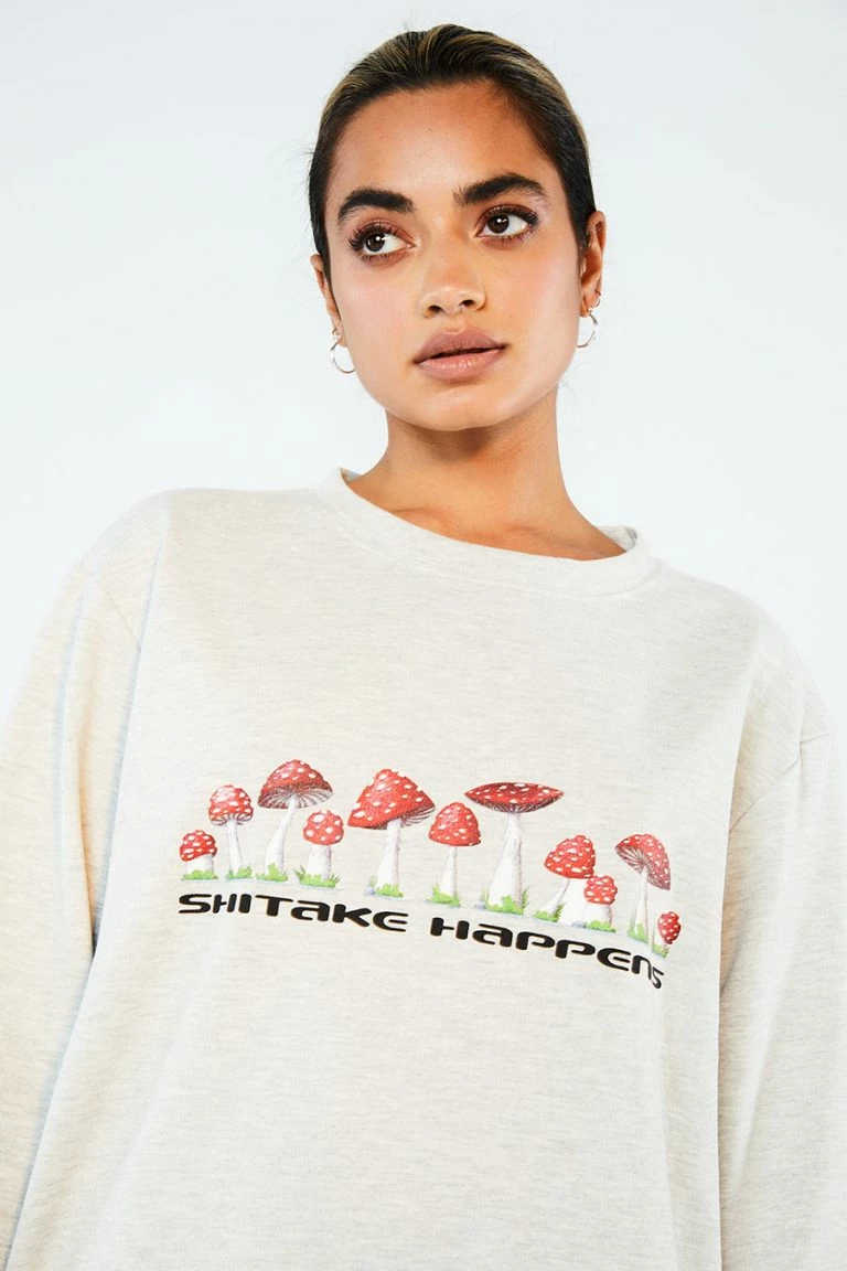 New Girl Order New Girl Order SHITAKE HAPPENS SWEAT