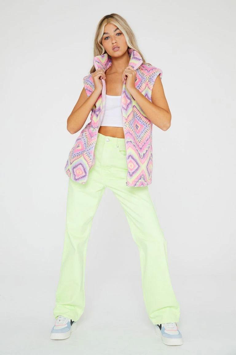 New Girl Order New Girl Order Sleeveless Aztec Borg