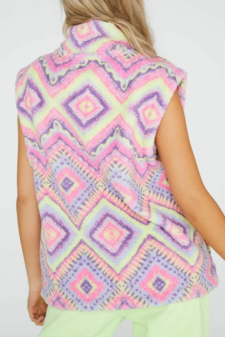New Girl Order New Girl Order Sleeveless Aztec Borg