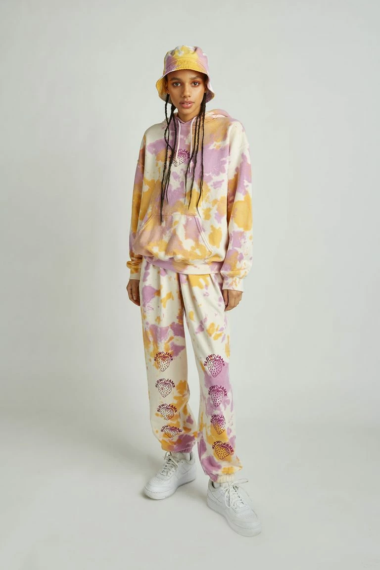 New Girl Order New Girl Order Strawberry Tie Dye Hoodie