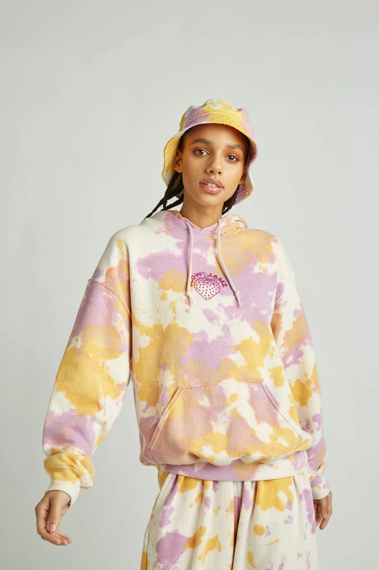 New Girl Order New Girl Order Strawberry Tie Dye Hoodie