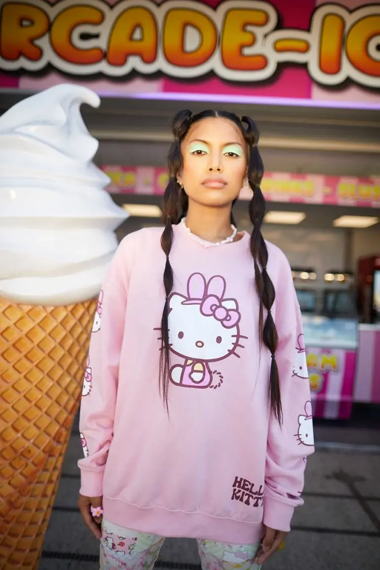 new girl order New Girl Order Tops HELLO KITTY BUNNY SWEAT