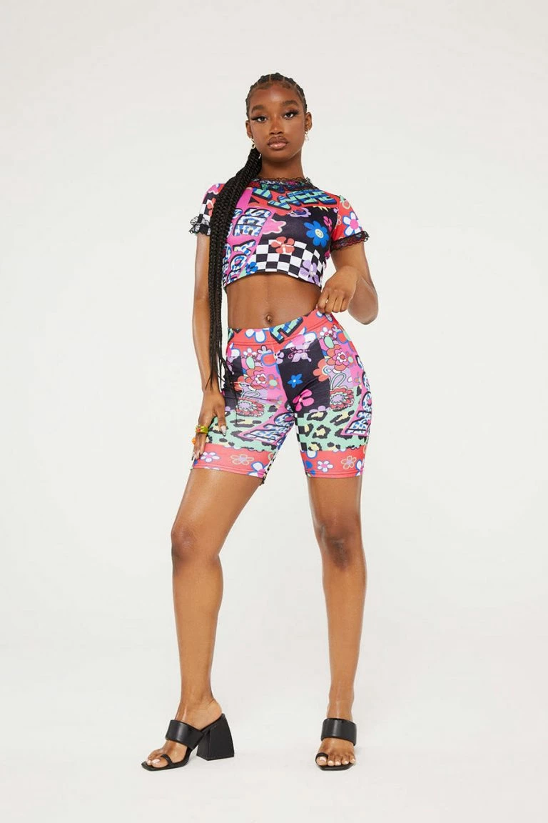 New Girl Order New Girl Order Tops SEE YOU SOON CROP TOP