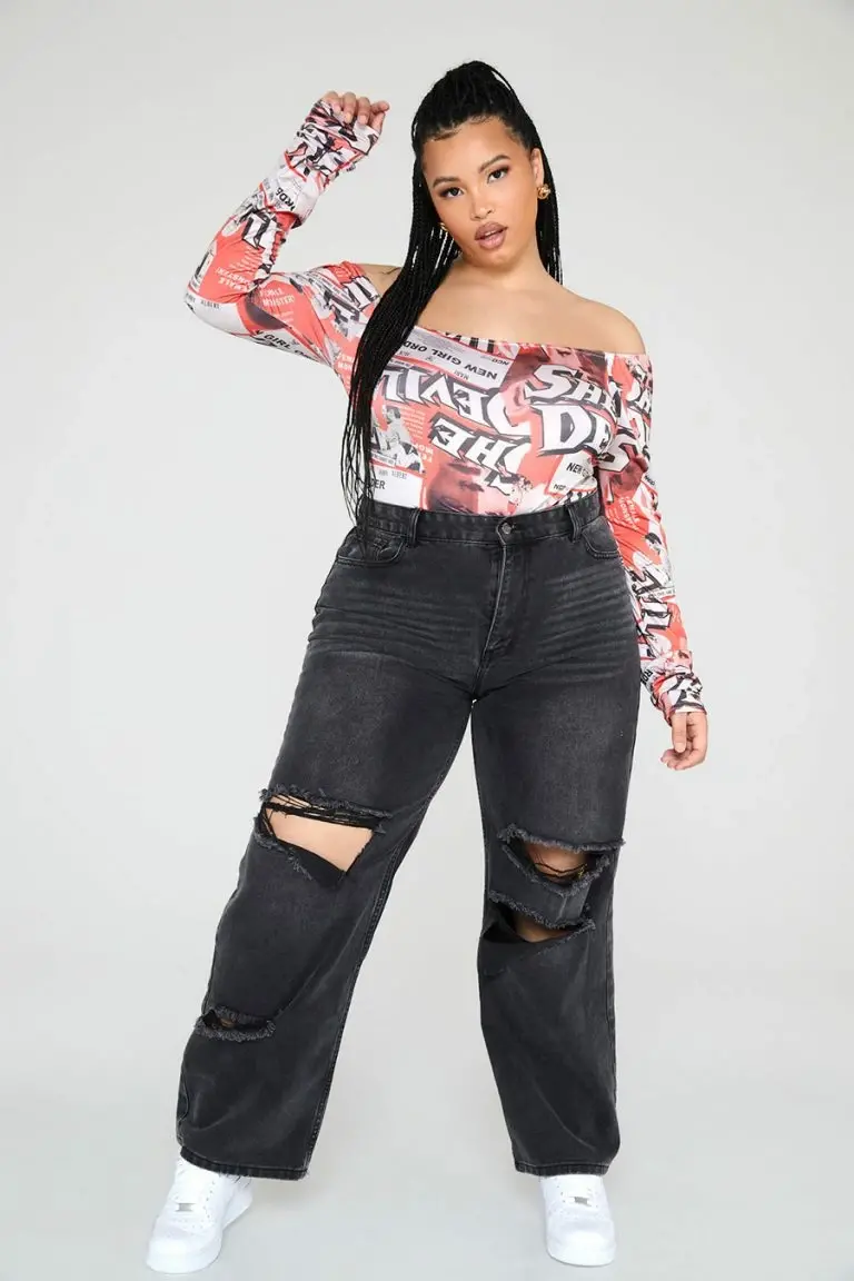 New Girl Order New Girl Order Tops She Devil Bodysuit Curve