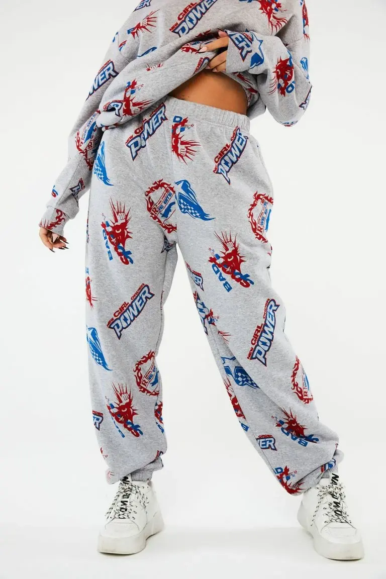 New Girl Order New Girl Order Tops SPORT LOGO JOGGERS