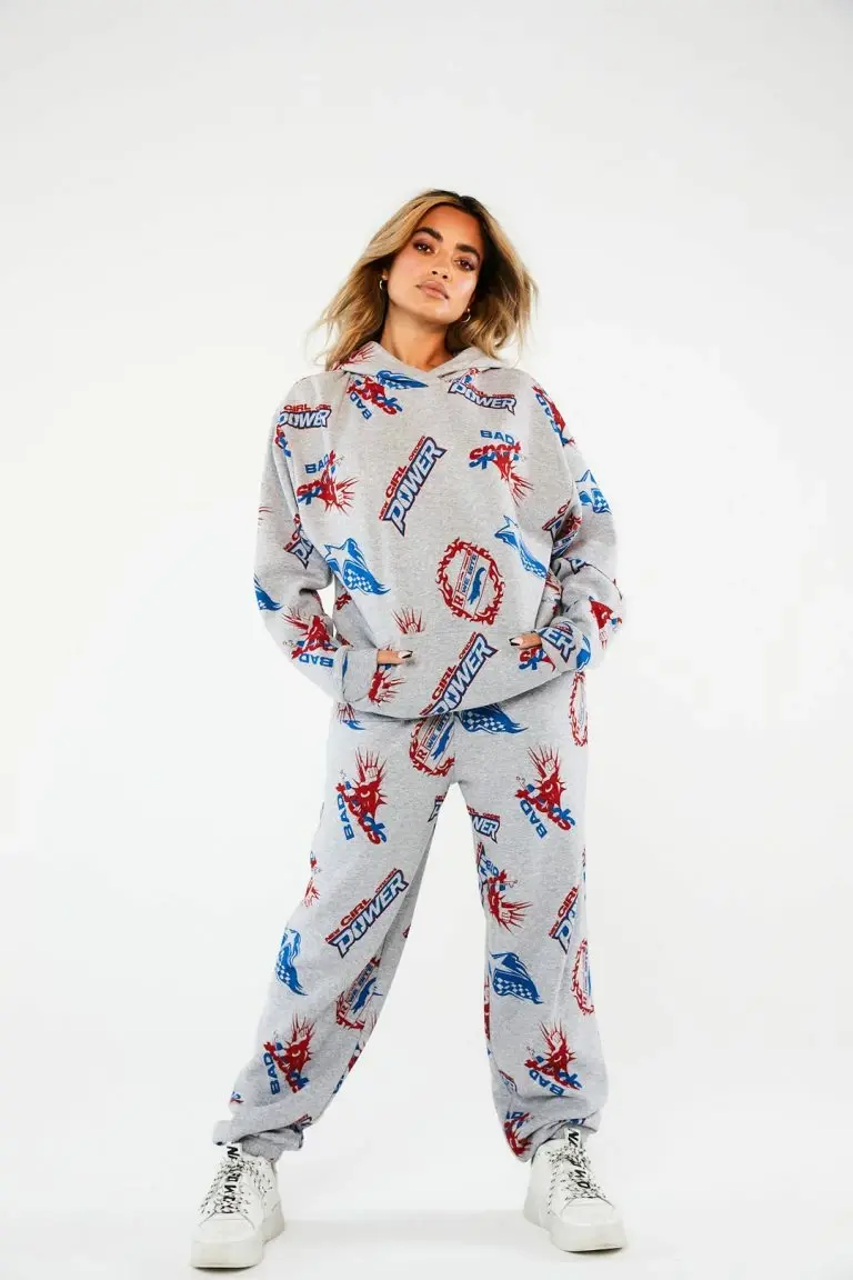 New Girl Order New Girl Order Tops SPORT LOGO JOGGERS