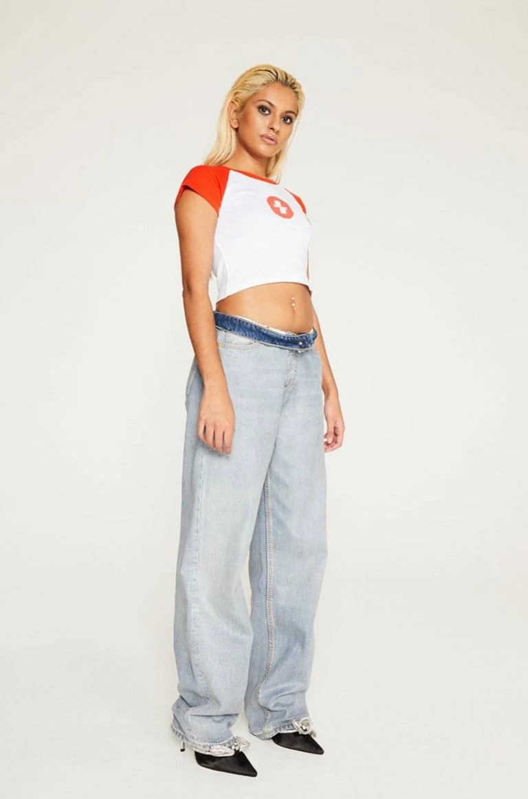 New Girl Order New Girl Order Tops YOURE SICK RAGLAN TEE