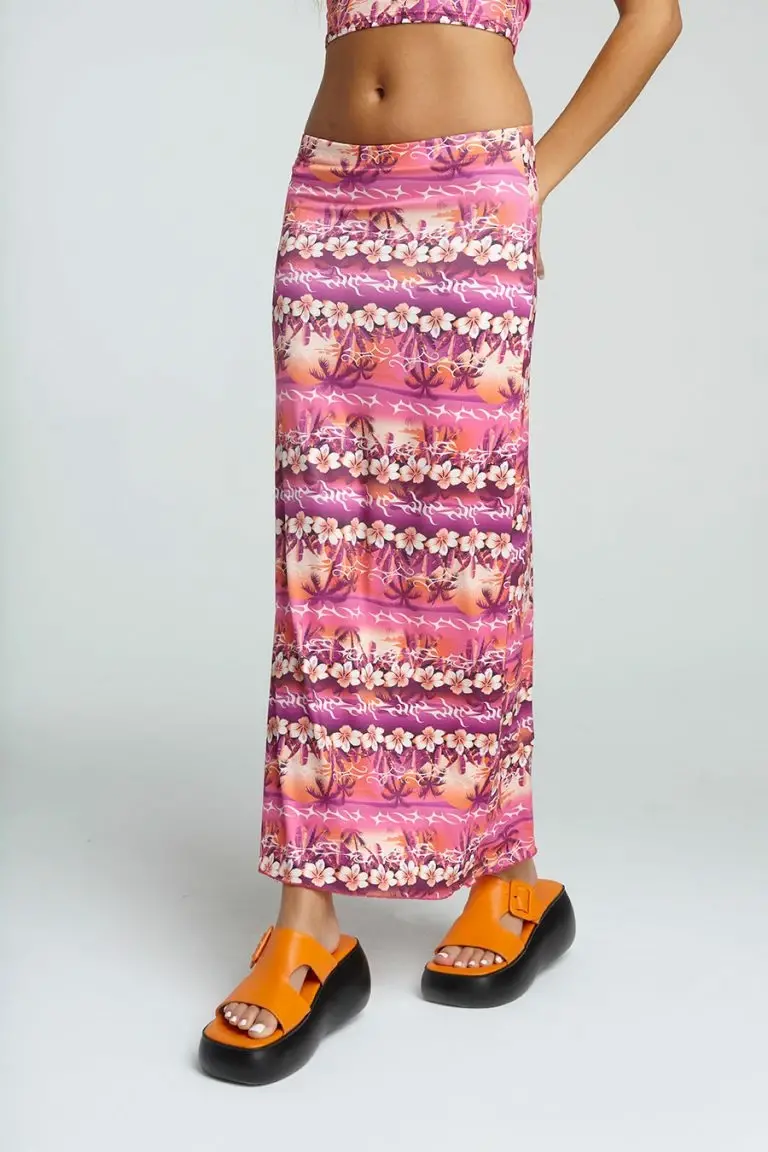 New Girl Order New Girl Order TROPICAL SUNSET SKIRT NEW IN