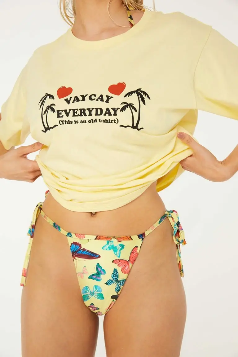 New Girl Order New Girl Order VACAY EVERYDAY OVERSIZED TEE Tops