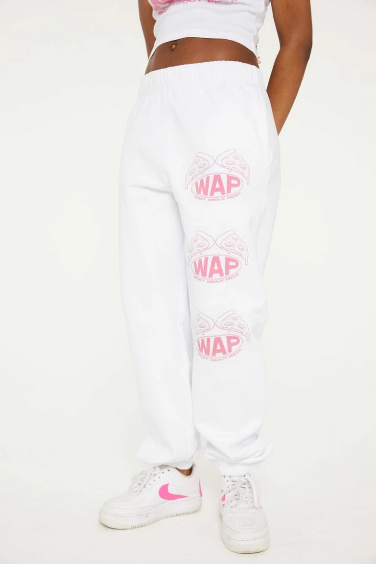 New Girl Order New Girl Order WHAT ABOUT PIZZA JOGGERS Tops