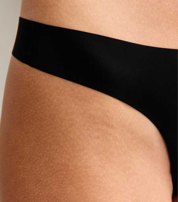 New Look Black Free Cut No VPL Thong