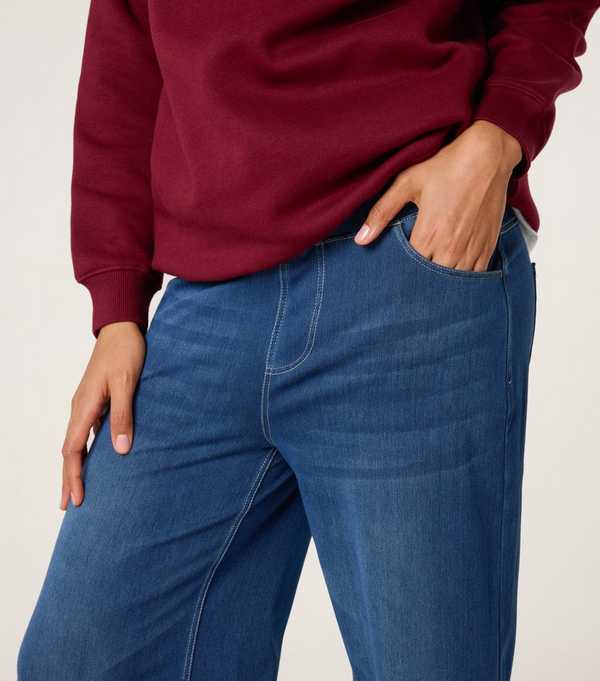 New Look Blue Vanilla Blue Elasticated Waist Jeans