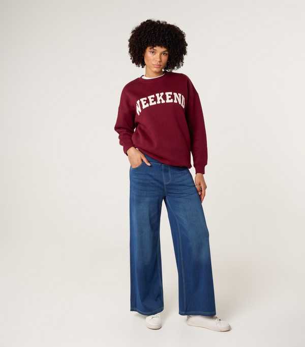 new look Blue Vanilla Blue Elasticated Waist Jeans