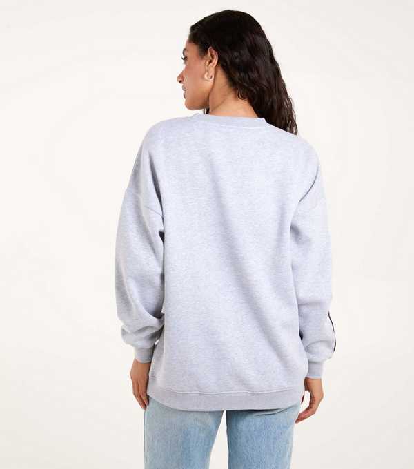 New Look Blue Vanilla Pale Grey LA Logo Sweatshirt
