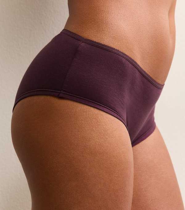 New Look Brown Jersey Brief Shorts