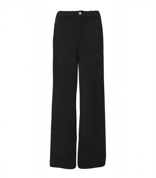 New Look QUIZ Black Woven Trouser