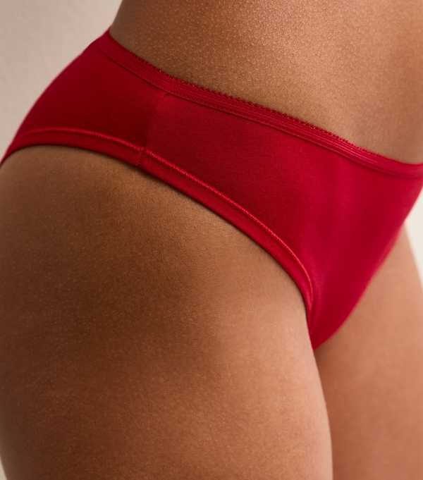 New Look Red Jersey Brazilian Briefs