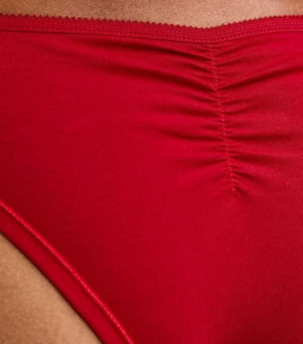 New Look Red Jersey Brazilian Briefs