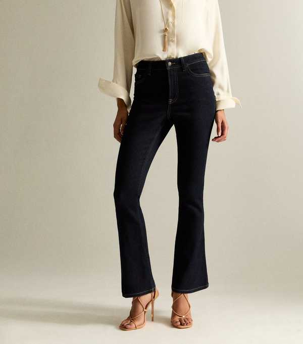 New Look Rinse Montana Flared Leg Jeans