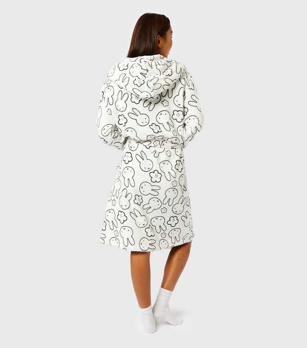 New Look Skinnydip White Miffy Dressing Gown