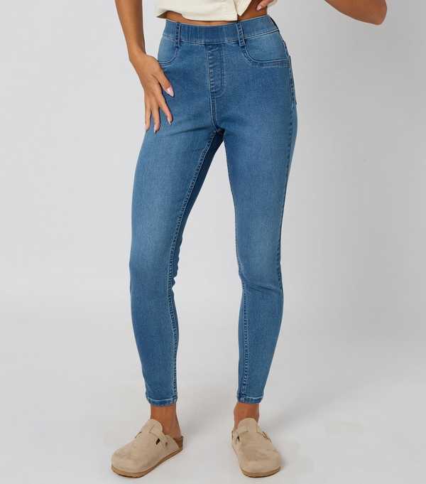 New Look Urban Bliss Blue Jeggings