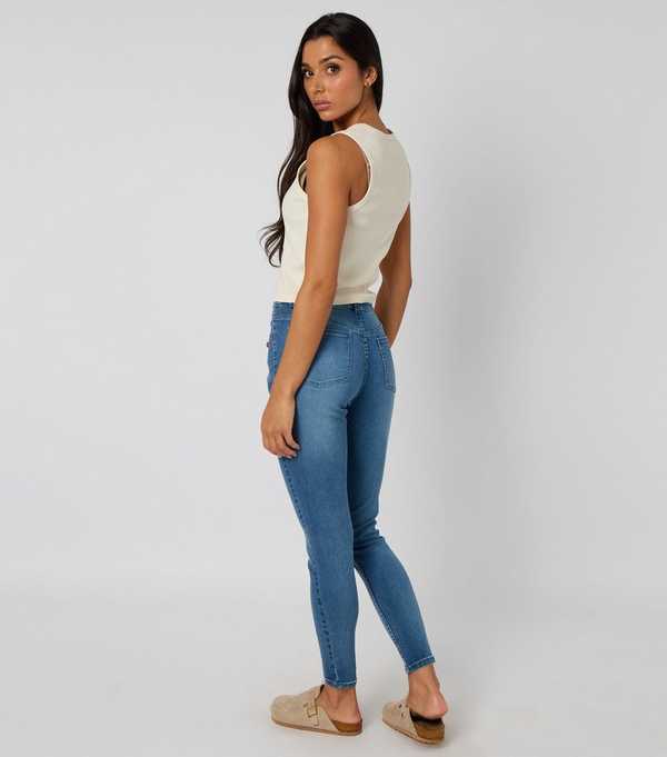 New Look Urban Bliss Blue Jeggings
