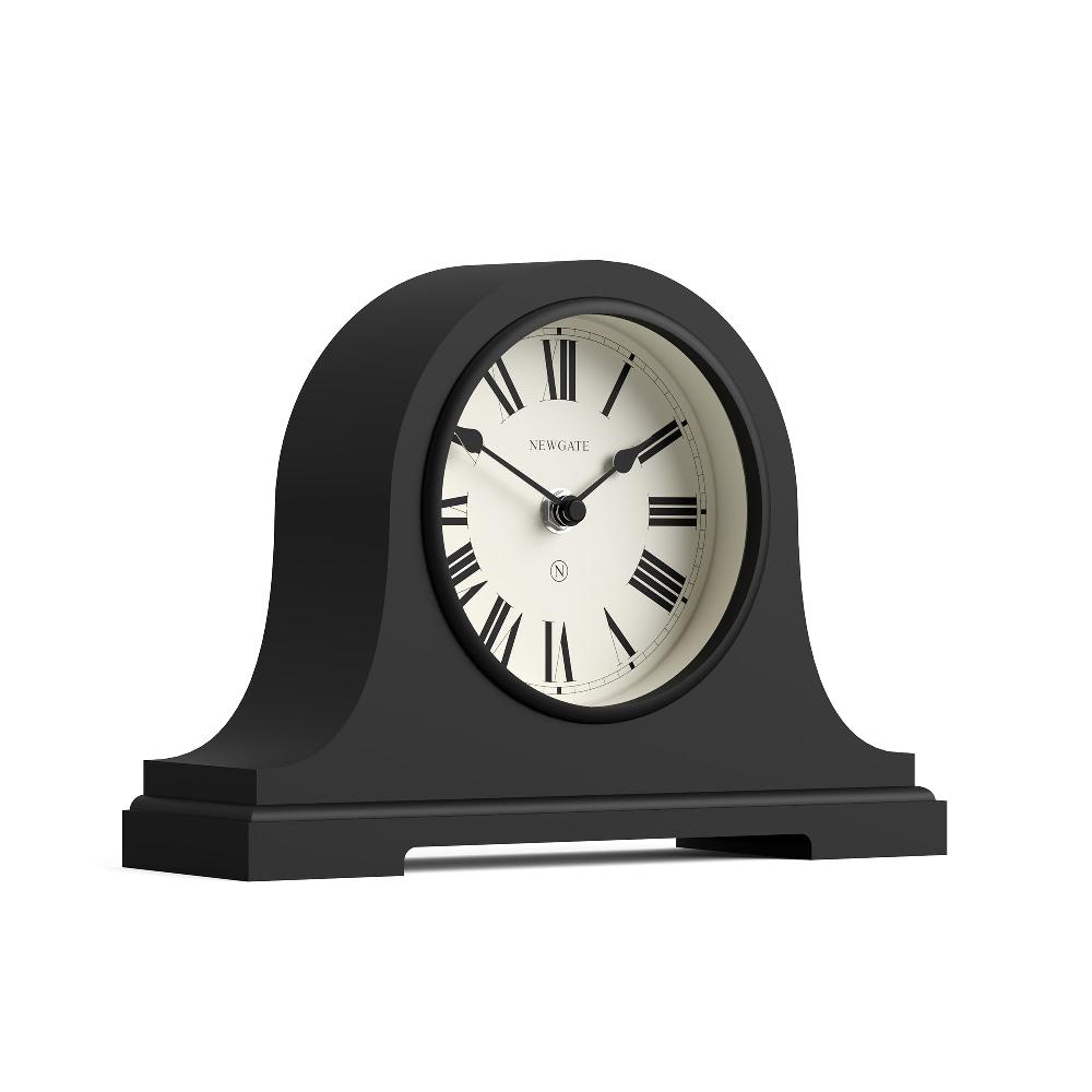 Newgate Watches Newgate Broadway Mantel Clock In Black