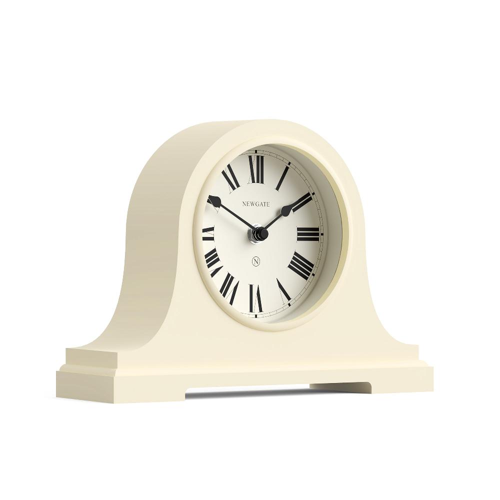 Newgate Watches Newgate Broadway Mantel Clock In Cream