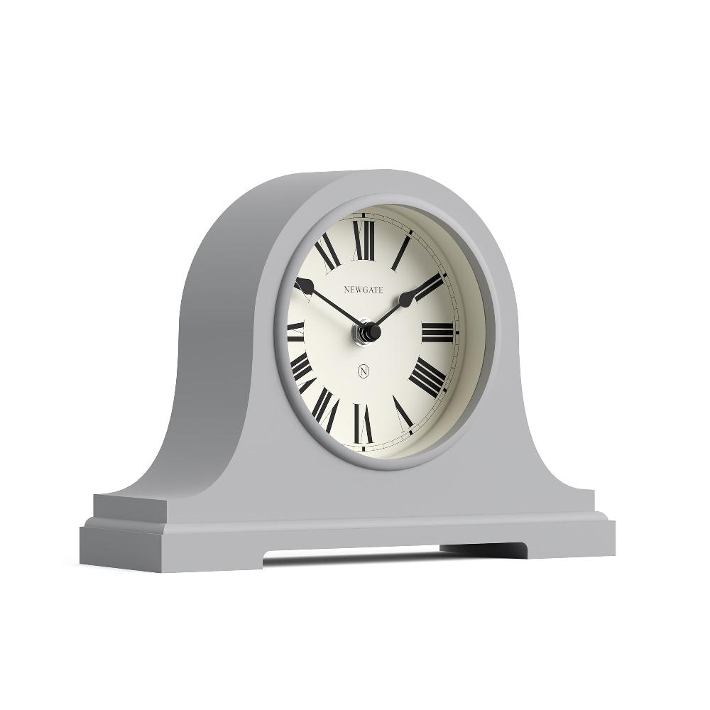 Newgate Watches Newgate Broadway Mantel Clock In Grey