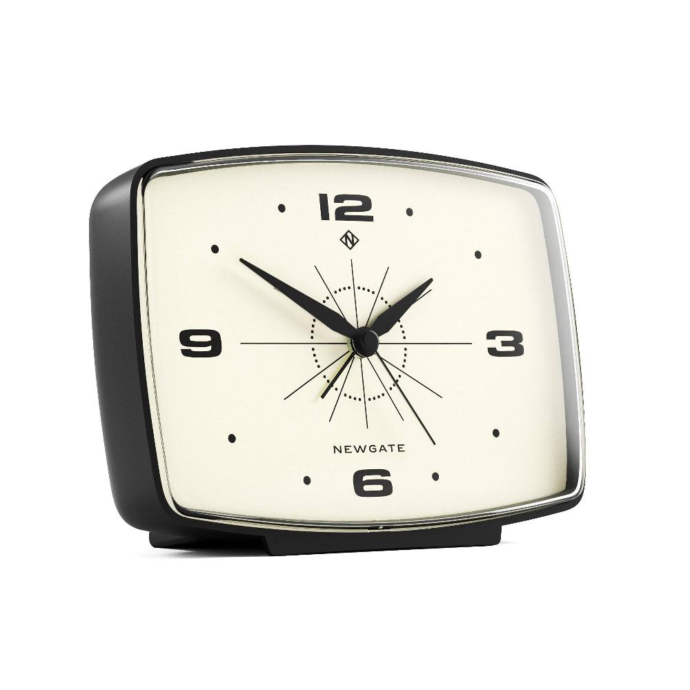 Newgate Watches Newgate Brooklyn Alarm Clock In Black