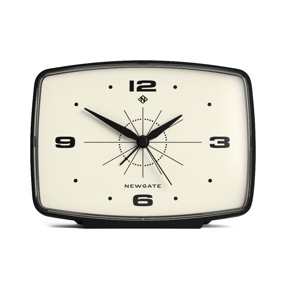 newgate watches Newgate Brooklyn alarm clock in black