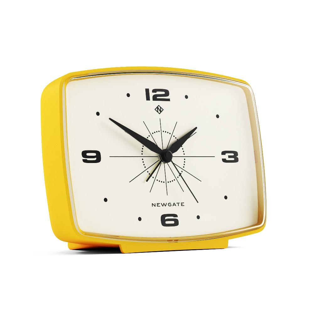 Newgate Watches Newgate Brooklyn Alarm Clock In Yellow