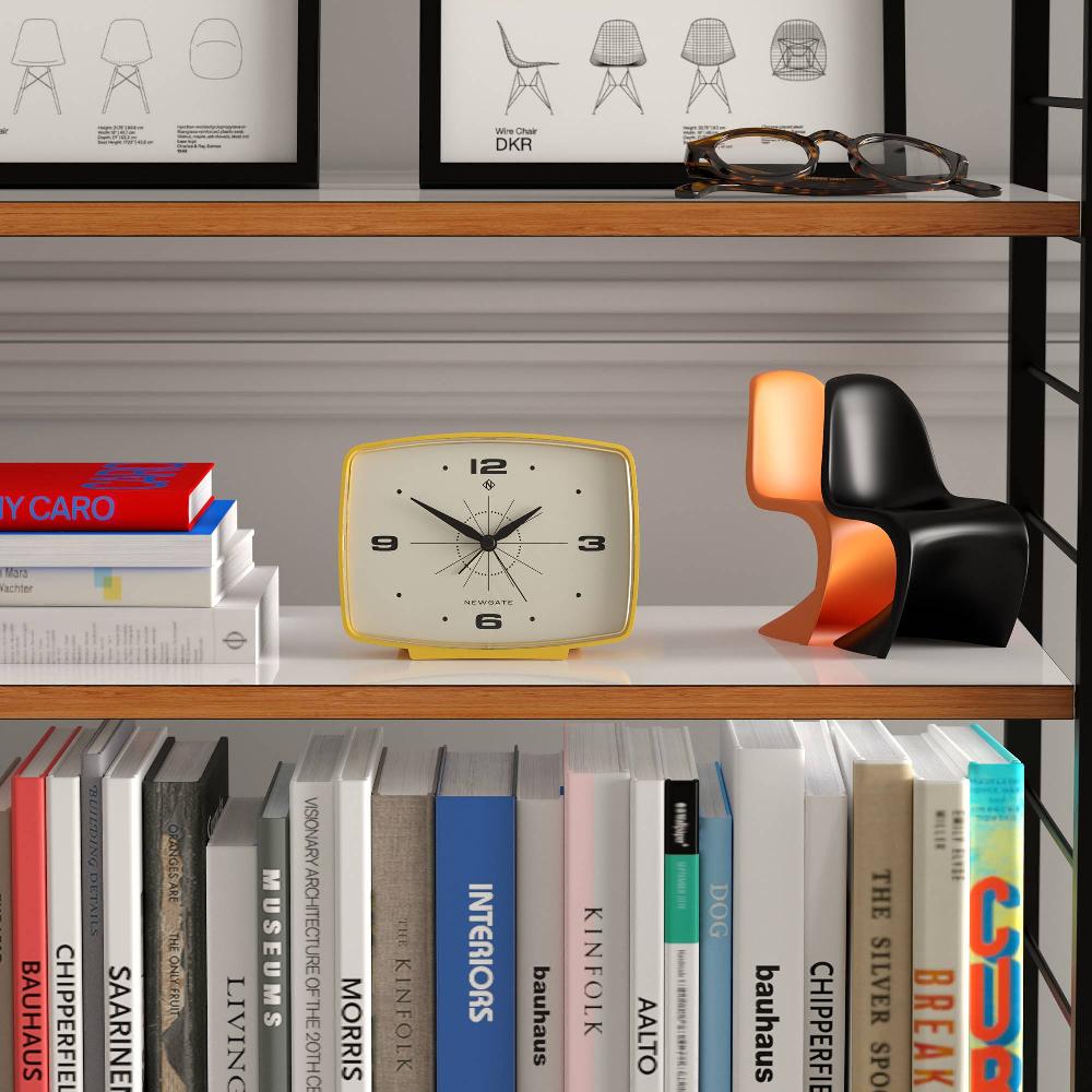 Newgate Watches Newgate Brooklyn Alarm Clock In Yellow