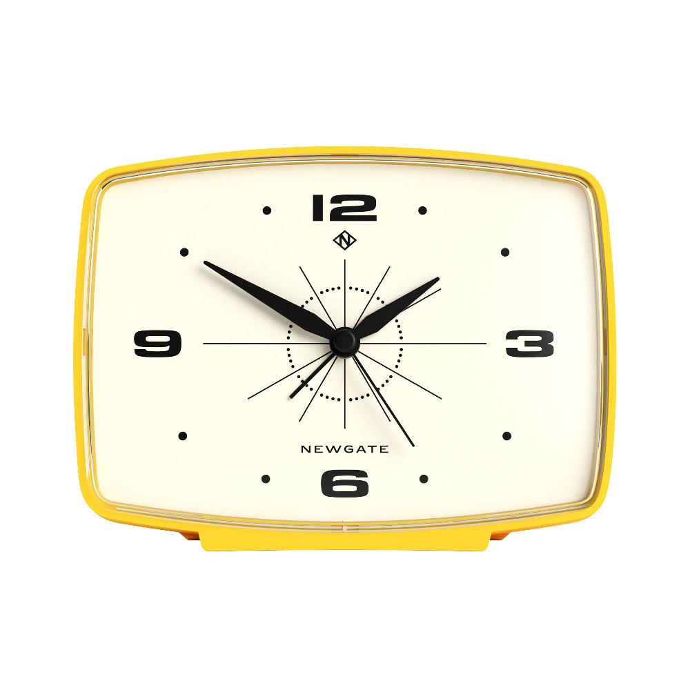 newgate watches Newgate Brooklyn alarm clock in yellow
