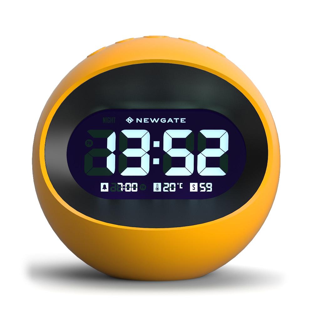 newgate watches Newgate Centre of the Earth LCD alarm in yellow